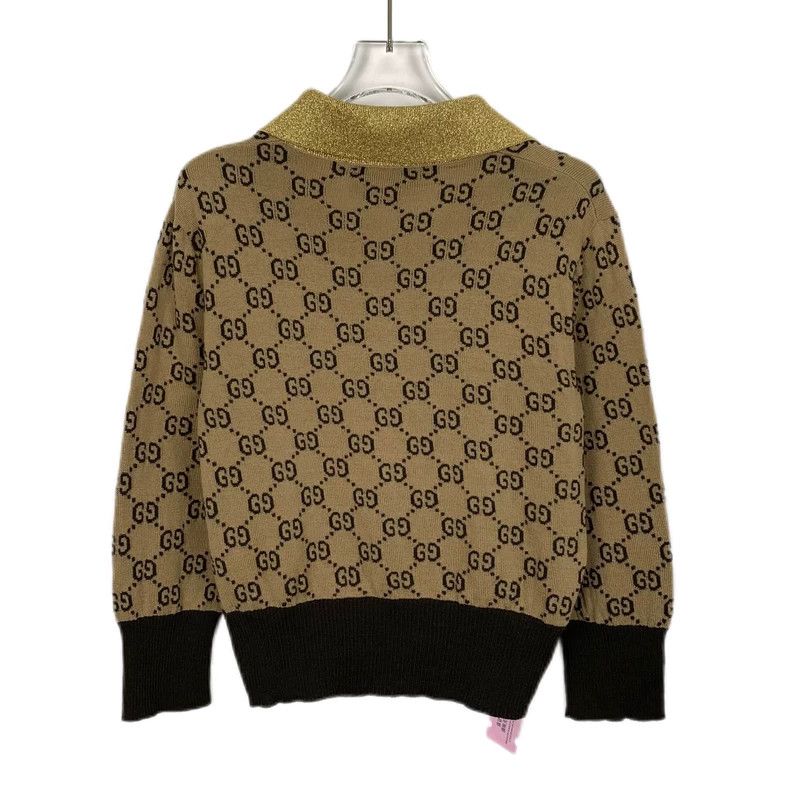 Gucci Brown Logo Knit Pullover Sweater-dmc Size US L / EU 52-54 / 3 - 2 Thumbnail