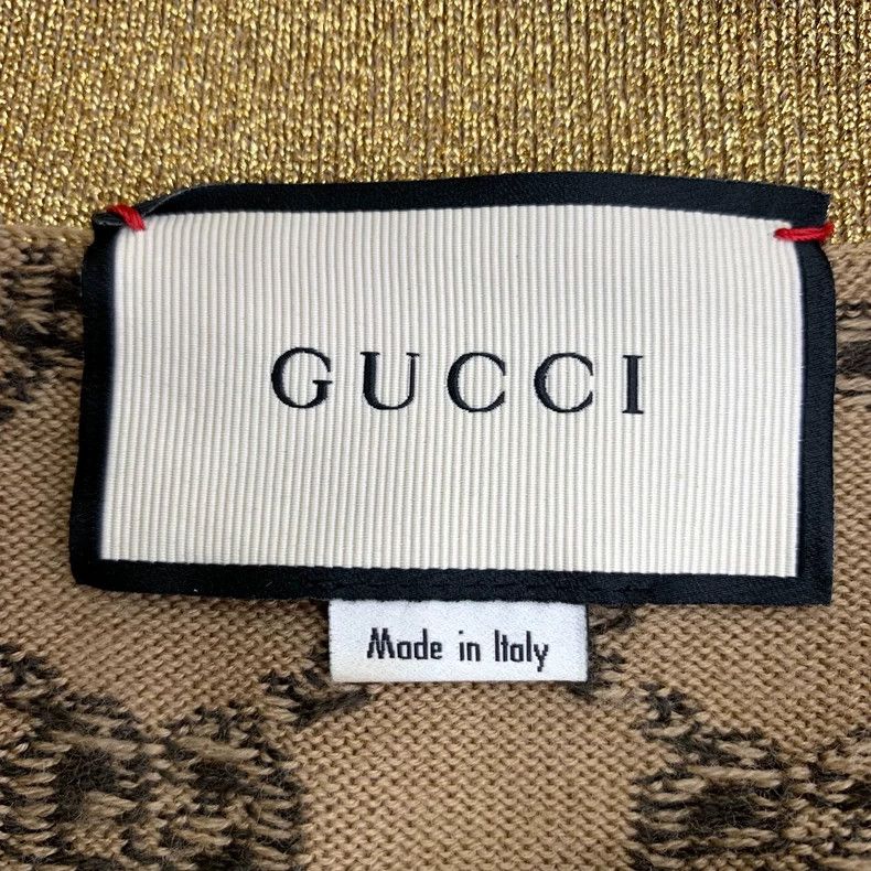 Gucci Brown Logo Knit Pullover Sweater-dmc Size US L / EU 52-54 / 3 - 5 Thumbnail