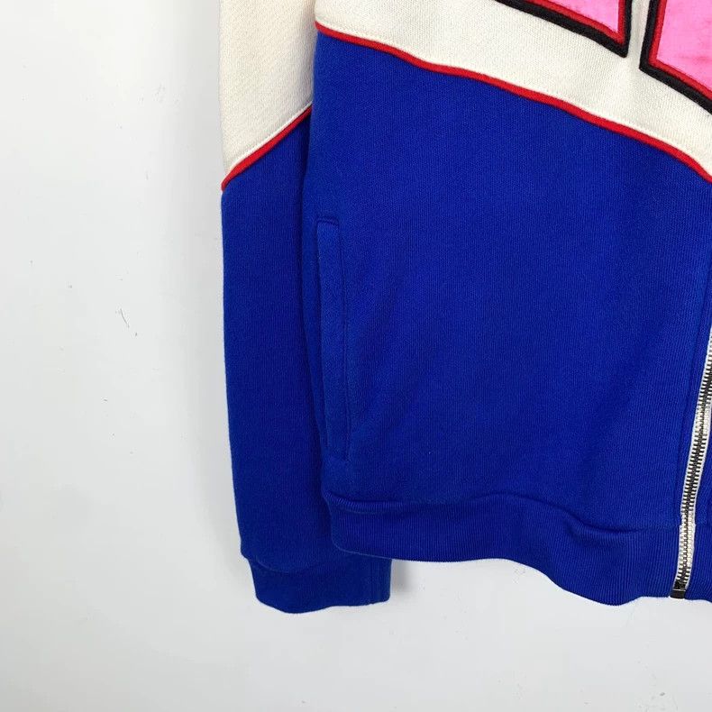 Gucci Gucci Color Block Logo Hoodie Jacket-dmc Size US S / EU 44-46 / 1 - 4 Thumbnail