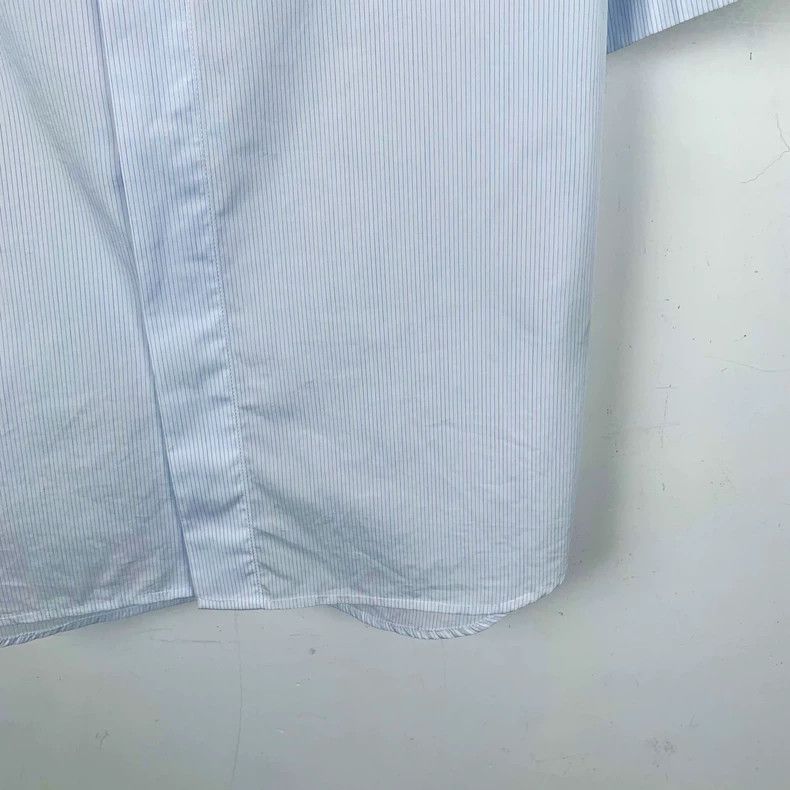 Dior Blue Logo Printed Short Sleeve Shirt-dmc Size US M / EU 48-50 / 2 - 4 Thumbnail