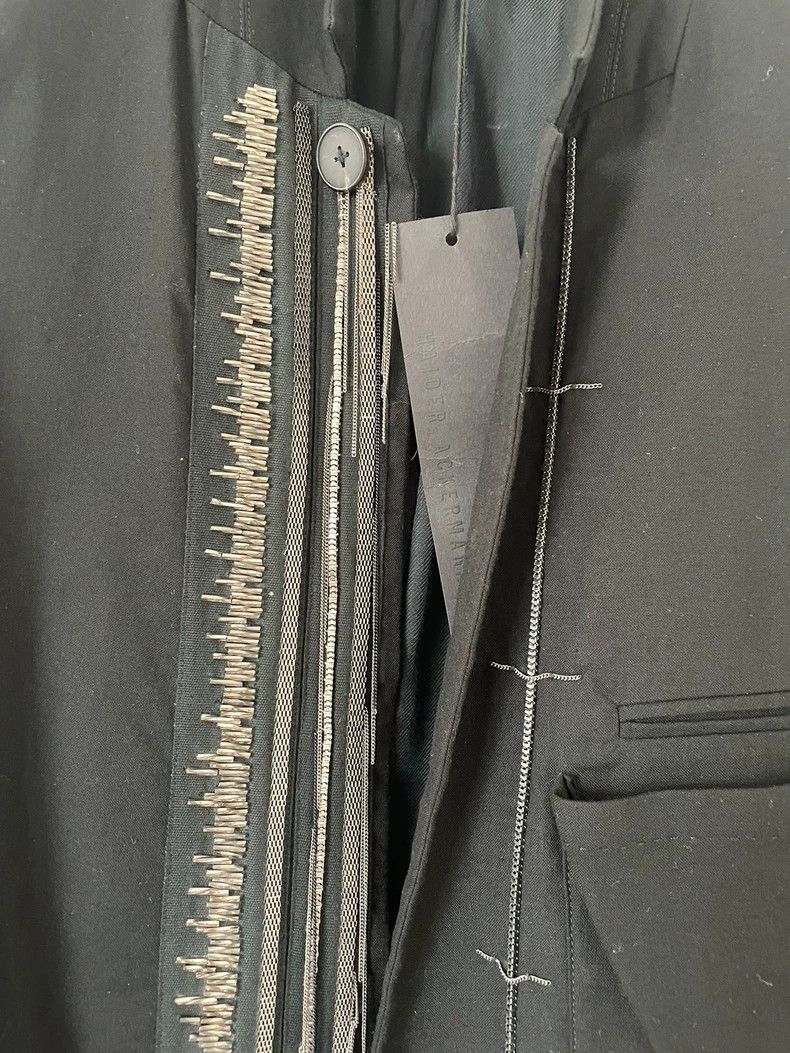 Haider Ackermann Haider Ackermann Beaded Black Blazer Coat-dmc Size US S / EU 44-46 / 1 - 5 Thumbnail