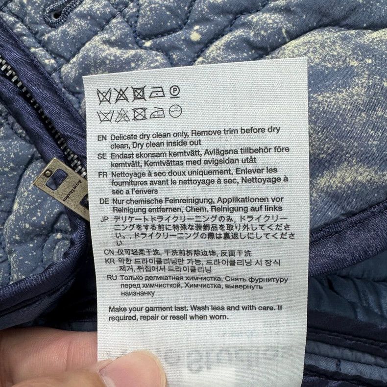 Acne Studios Gradient Quilted Cotton Jacket by Acne Studios-dmc Size US XL / EU 56 / 4 - 4 Thumbnail