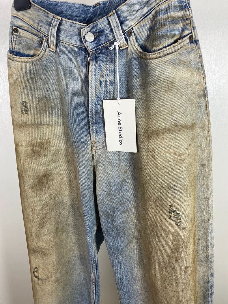 Acne Studios Acne Studios Loose Fit Wide Leg Jeans-dmc Size US 30 / EU 46 - 5 Thumbnail