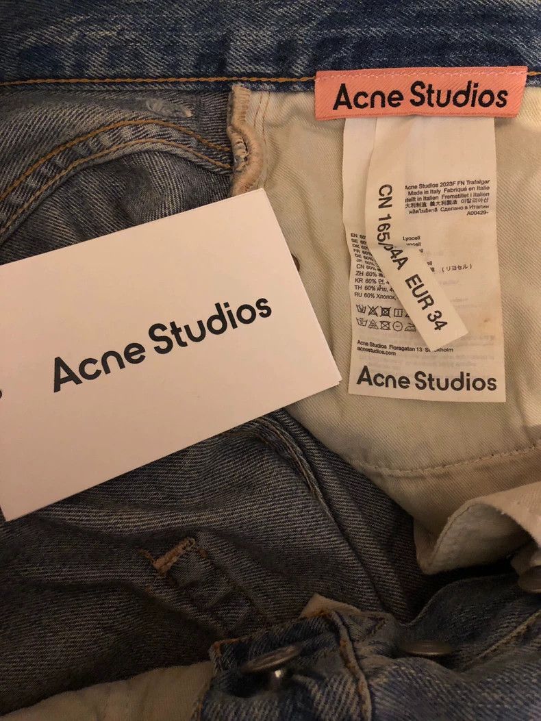 Acne Studios Acne Studios Painted Denim Pants-dmc Size US 34 / EU 50 - 3 Thumbnail