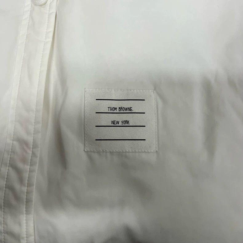 Thom Browne Long White Down Coat by Thom Browne-dmc Size US M / EU 48-50 / 2 - 5 Thumbnail