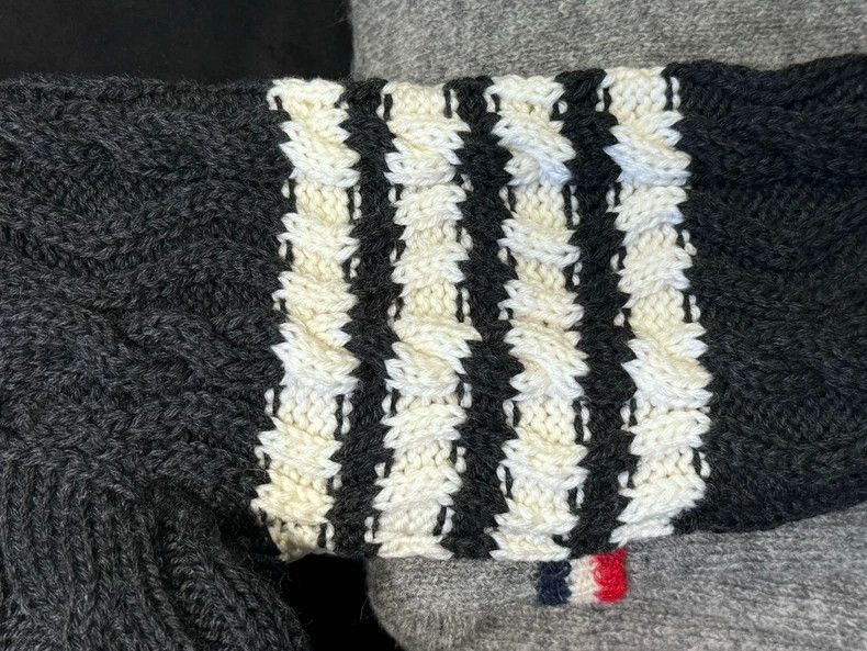 Thom Browne Rare Thom Browne Wool Cable Knit Sweater-dmc Size US M / EU 48-50 / 2 - 4 Thumbnail