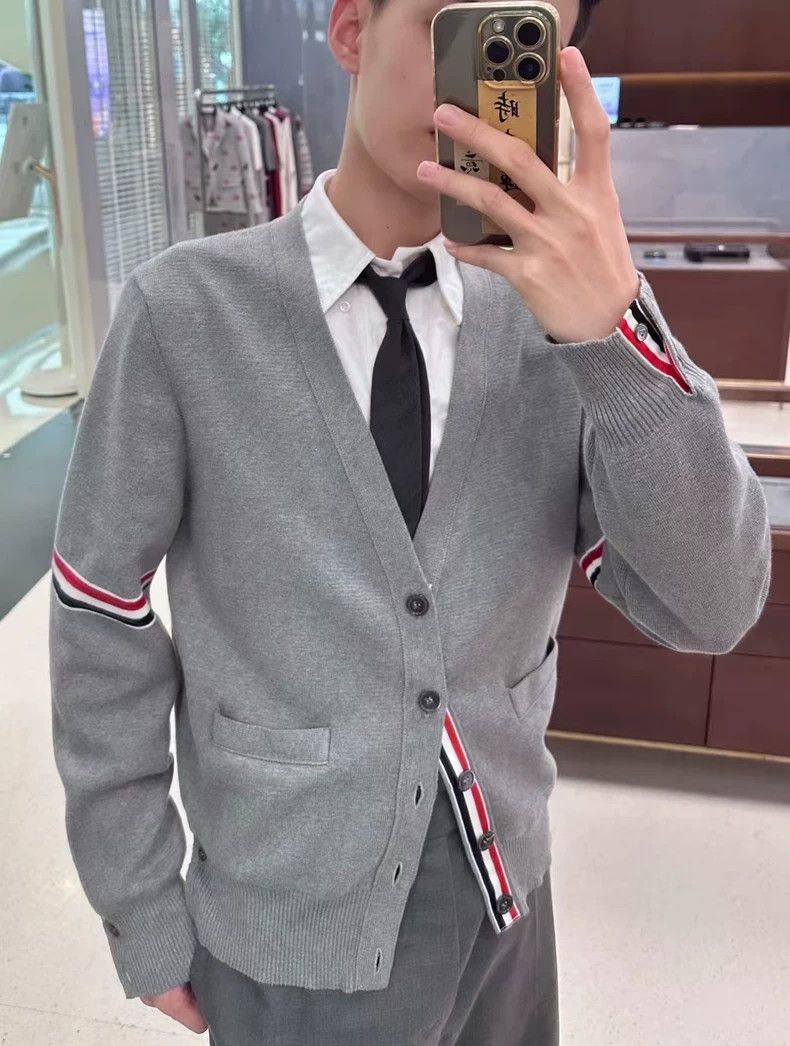 Thom Browne Classic Thom Browne Cardigan with Tags-dmc Size US M / EU 48-50 / 2 - 7 Thumbnail