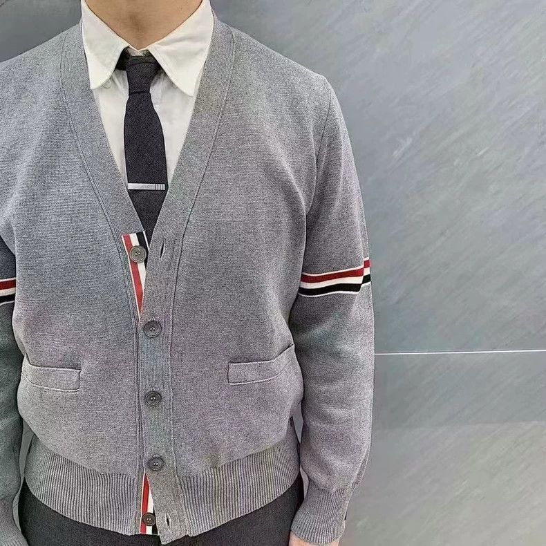 Thom Browne Classic Thom Browne Cardigan with Tags-dmc Size US M / EU 48-50 / 2 - 6 Thumbnail