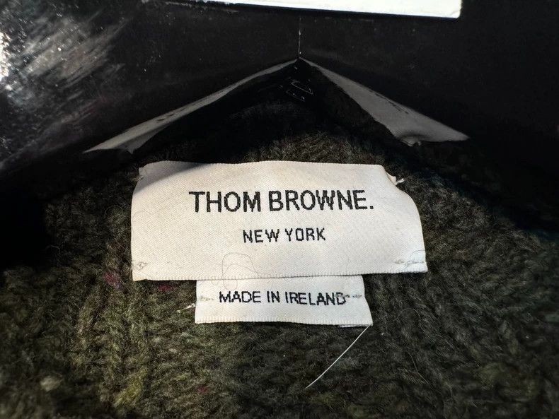Thom Browne Rare Thom Browne Green Wool Sweater-dmc Size US M / EU 48-50 / 2 - 3 Thumbnail