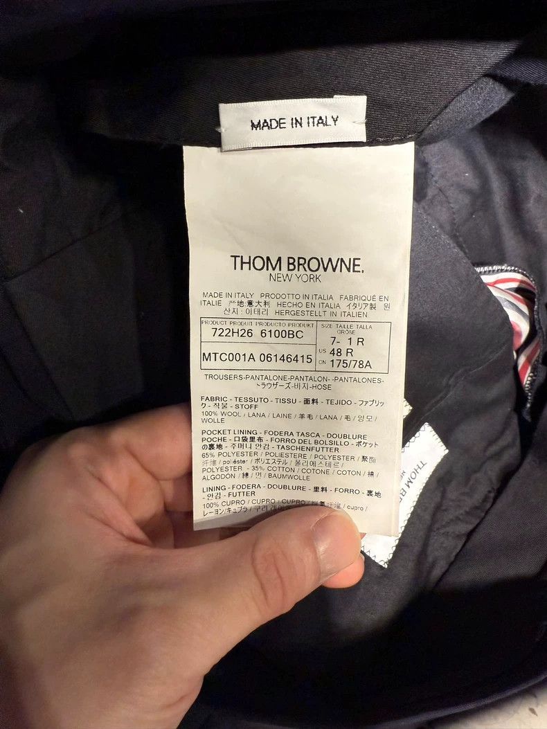 Thom Browne Thom Browne Classic Dark Blue Pants-dmc Size US 30 / EU 46 - 4 Thumbnail