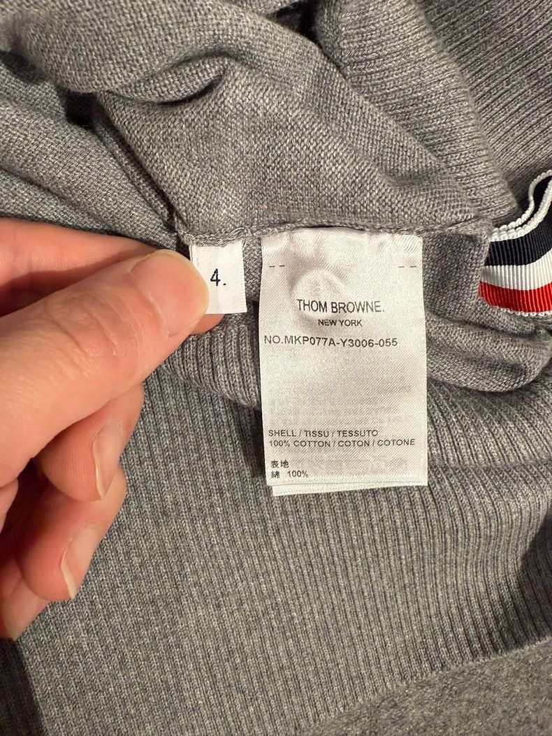 Thom Browne Thom Browne Short Sleeve Knit Polo Shirt-dmc Size US M / EU 48-50 / 2 - 6 Thumbnail