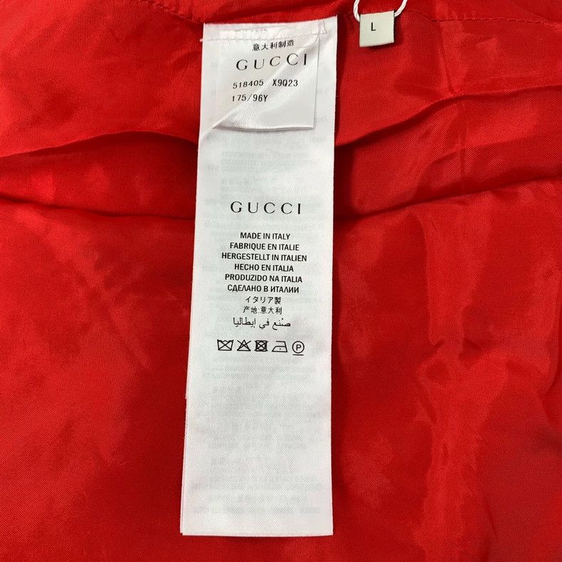 Gucci Red Hooded Zip Jacket by Gucci-dmc Size US L / EU 52-54 / 3 - 6 Thumbnail