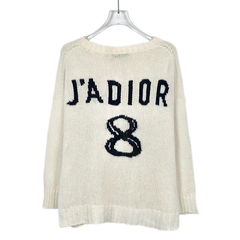 Dior Christian Dior Beige Logo Knit Sweater-dmc Size US XS / EU 42 / 0 - 2 Thumbnail