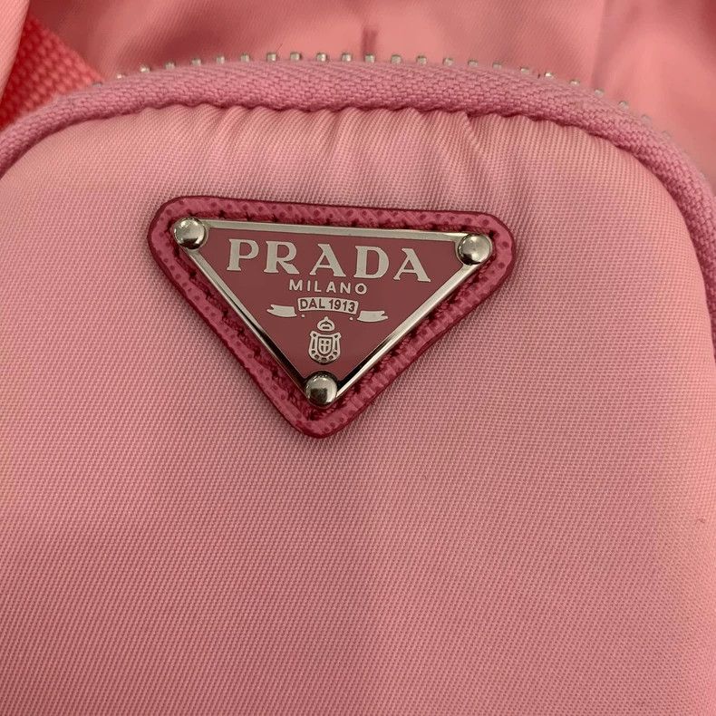 Prada Prada Pink Triangle Logo Waist Shorts-dmc Size US 38 / EU 54 - 5 Thumbnail