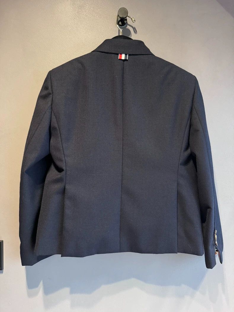 Thom Browne Thom Browne Navy Blazer Classic Design-dmc Size US XL / EU 56 / 4 - 2 Thumbnail