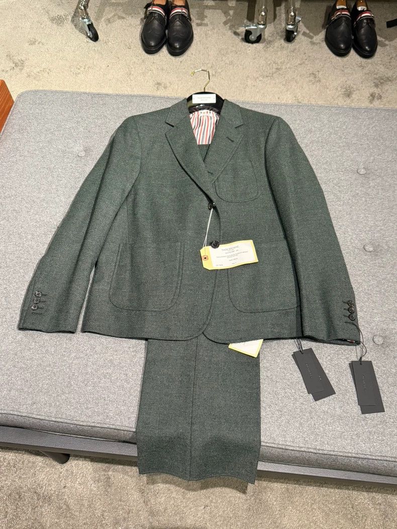 Thom Browne Rare Thom Browne Green Suit Set-dmc Size US M / EU 48-50 / 2 - 3 Thumbnail