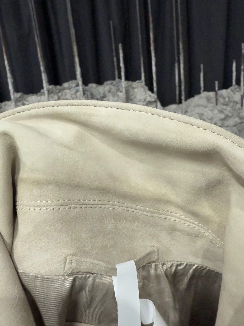 Prada Prada Leather Jacket in Beige Color-dmc Size US XL / EU 56 / 4 - 5 Thumbnail