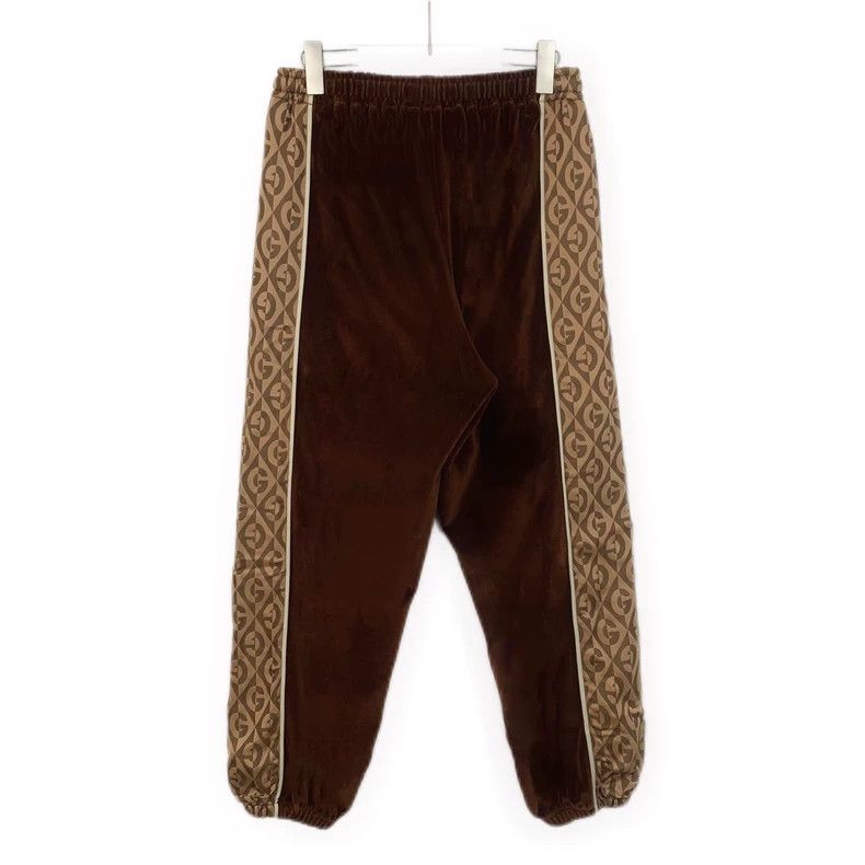 Gucci Gucci Brown Logo Print Casual Pants-dmc Size US 26 / EU 42 - 2 Thumbnail