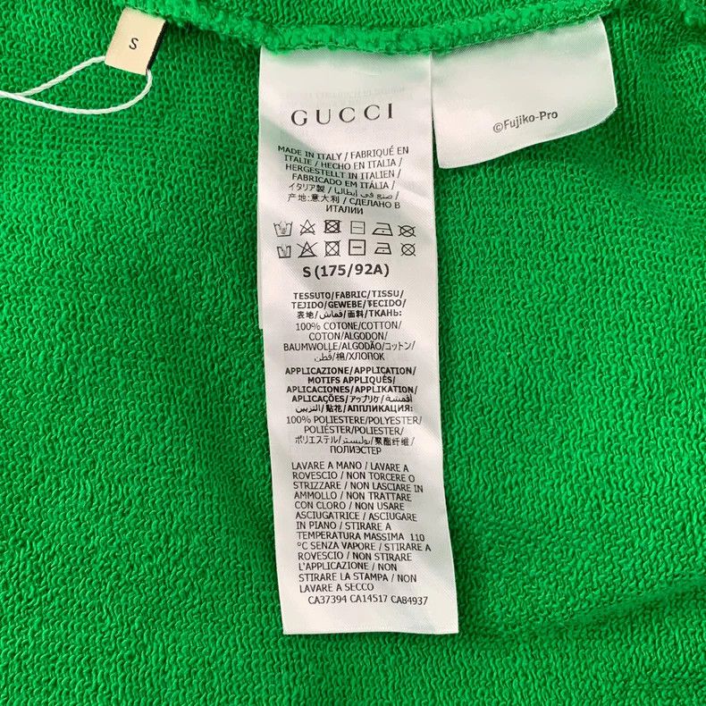 Gucci Gucci x Doraemon Green Hoodie-dmc Size US S / EU 44-46 / 1 - 6 Thumbnail