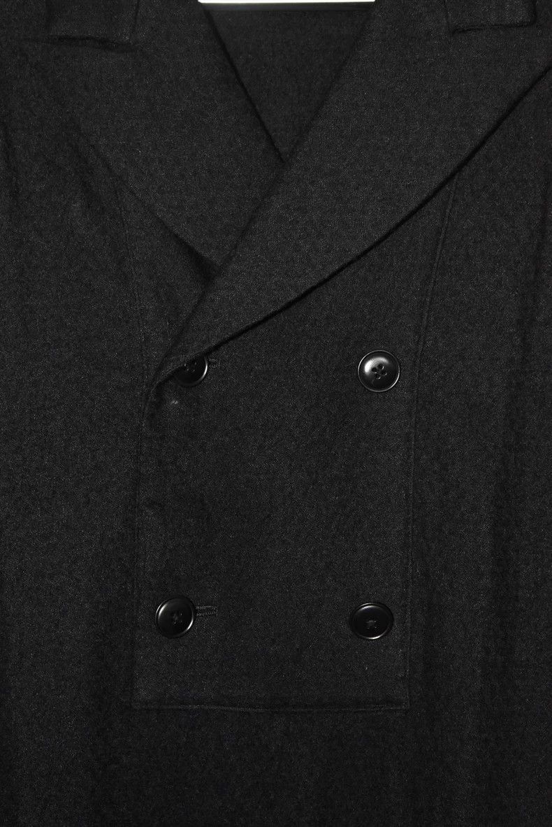 Yohji Yamamoto Black Long Coat by Yohji Yamamoto-dmc Size US M / EU 48-50 / 2 - 3 Thumbnail