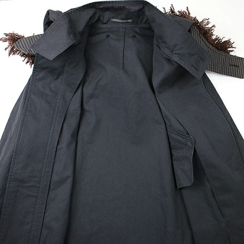 Yohji Yamamoto Yohji Yamamoto Hooded Layered Teddy Coat-dmc Size US M / EU 48-50 / 2 - 9 Thumbnail