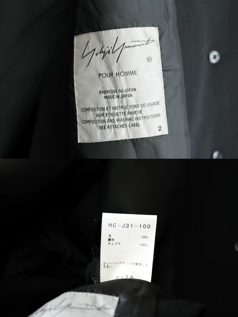 Yohji Yamamoto Yohji Yamamoto Napoleon Coat 19AW-dmc Size US M / EU 48-50 / 2 - 9 Thumbnail