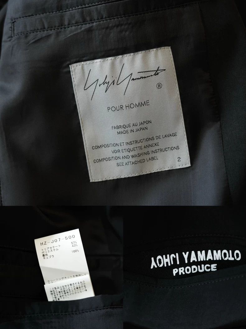 Yohji Yamamoto Yohji Yamamoto Hooded Black Jacket-dmc Size US M / EU 48-50 / 2 - 6 Thumbnail