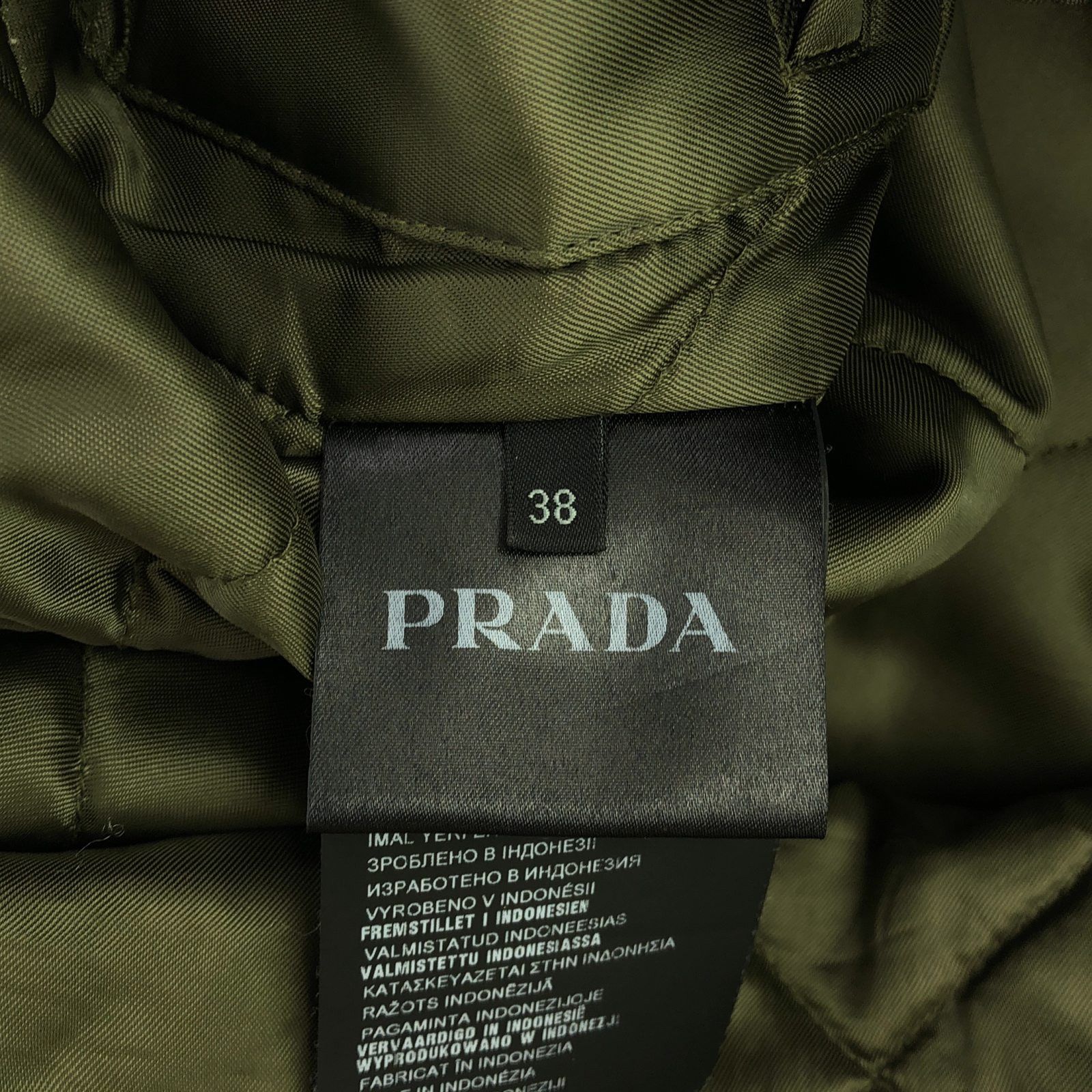 Prada Prada Prada Coat Nylon Coat Plastic Outerwear 290993 Size ONE SIZE - 6 Thumbnail