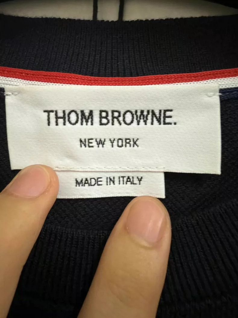 Thom Browne Thom Browne Short Sleeve Waffle Shirt Size US L / EU 52-54 / 3 - 3 Thumbnail