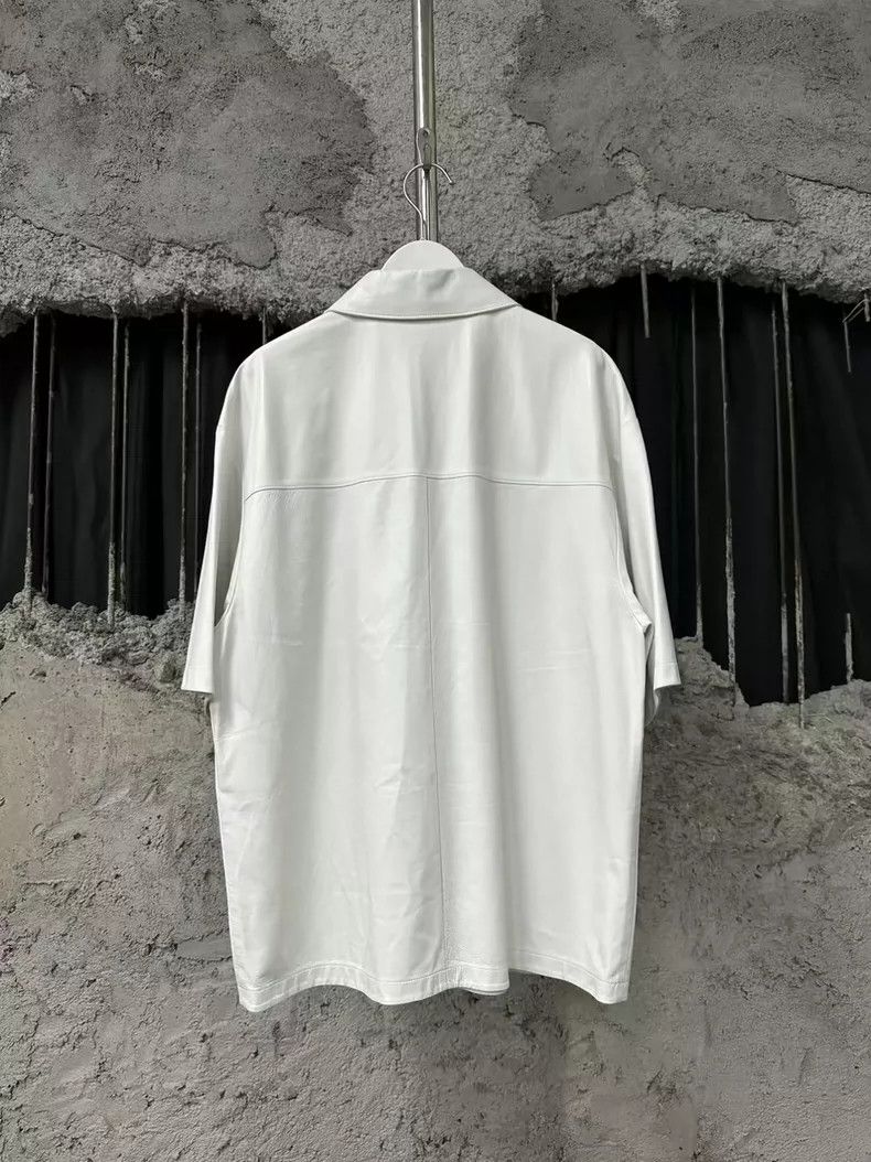 Prada Prada Short Sleeve Lambskin Jacket Size US M / EU 48-50 / 2 - 2 Thumbnail