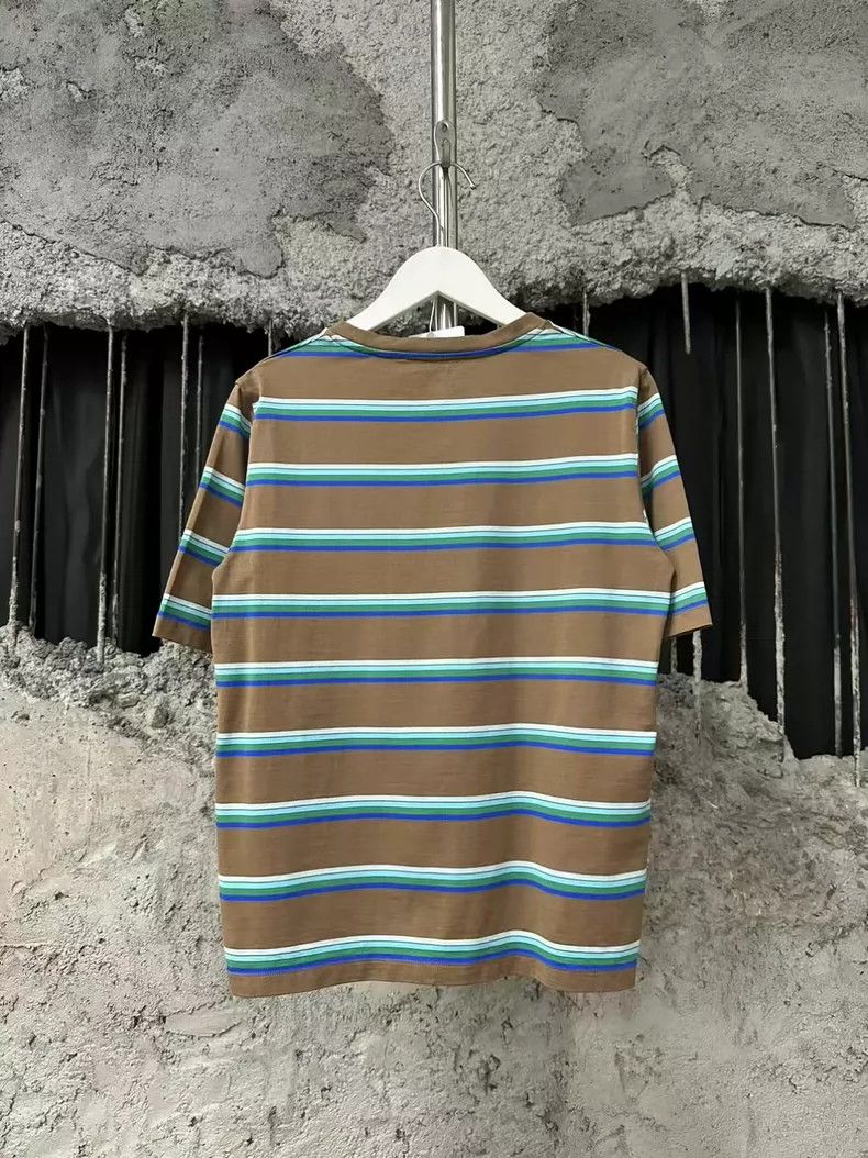 Miu Miu Miumiu Striped Short Sleeve T-Shirt Size US S / EU 44-46 / 1 - 2 Thumbnail