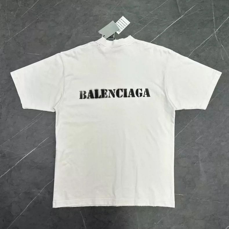 Balenciaga Balenciaga Logo Short Sleeve T-Shirt Size US XS / EU 42 / 0 - 2 Thumbnail