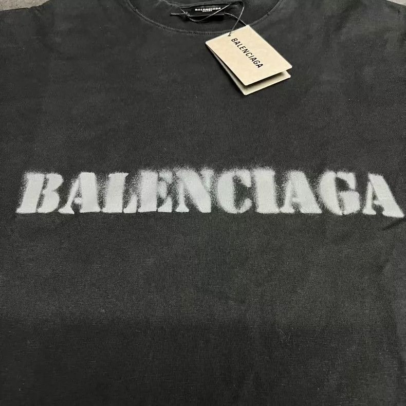 Balenciaga Balenciaga SS24 Logo Short Sleeve T-Shirt Size US S / EU 44-46 / 1 - 4 Thumbnail