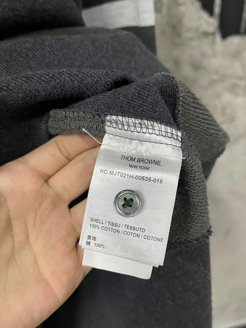 Thom Browne Thom Browne Sweatshirt with Striped Sleeves Size US M / EU 48-50 / 2 - 5 Thumbnail