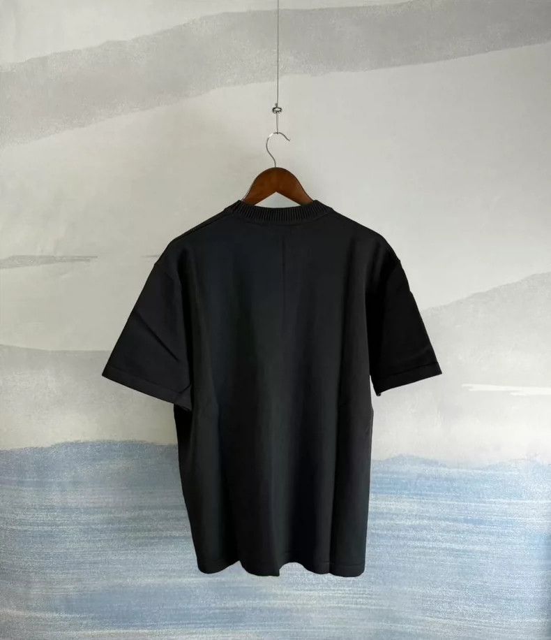 Louis Vuitton Louis Vuitton Black Short Sleeve Knit Shirt Size US XL / EU 56 / 4 - 3 Thumbnail