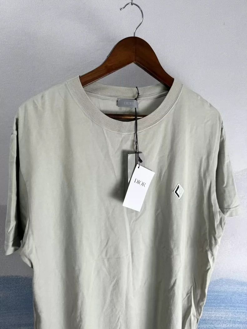 Dior Dior Short Sleeve Green Shirt with Embroidery Size US L / EU 52-54 / 3 - 2 Thumbnail