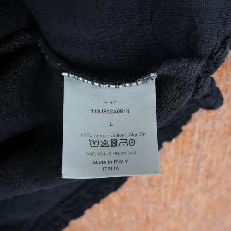 Dior DIOR Logo Black Short Sleeve T-shirt Size US L / EU 52-54 / 3 - 5 Thumbnail