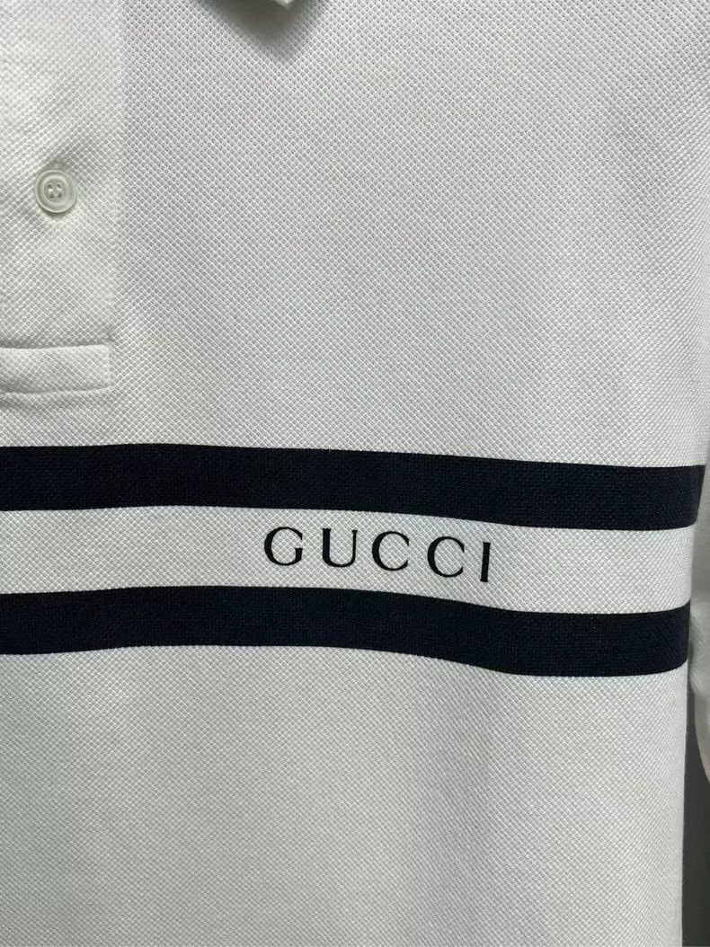 Gucci Gucci New Style Slogan Polo Shirt Size US XS / EU 42 / 0 - 3 Thumbnail