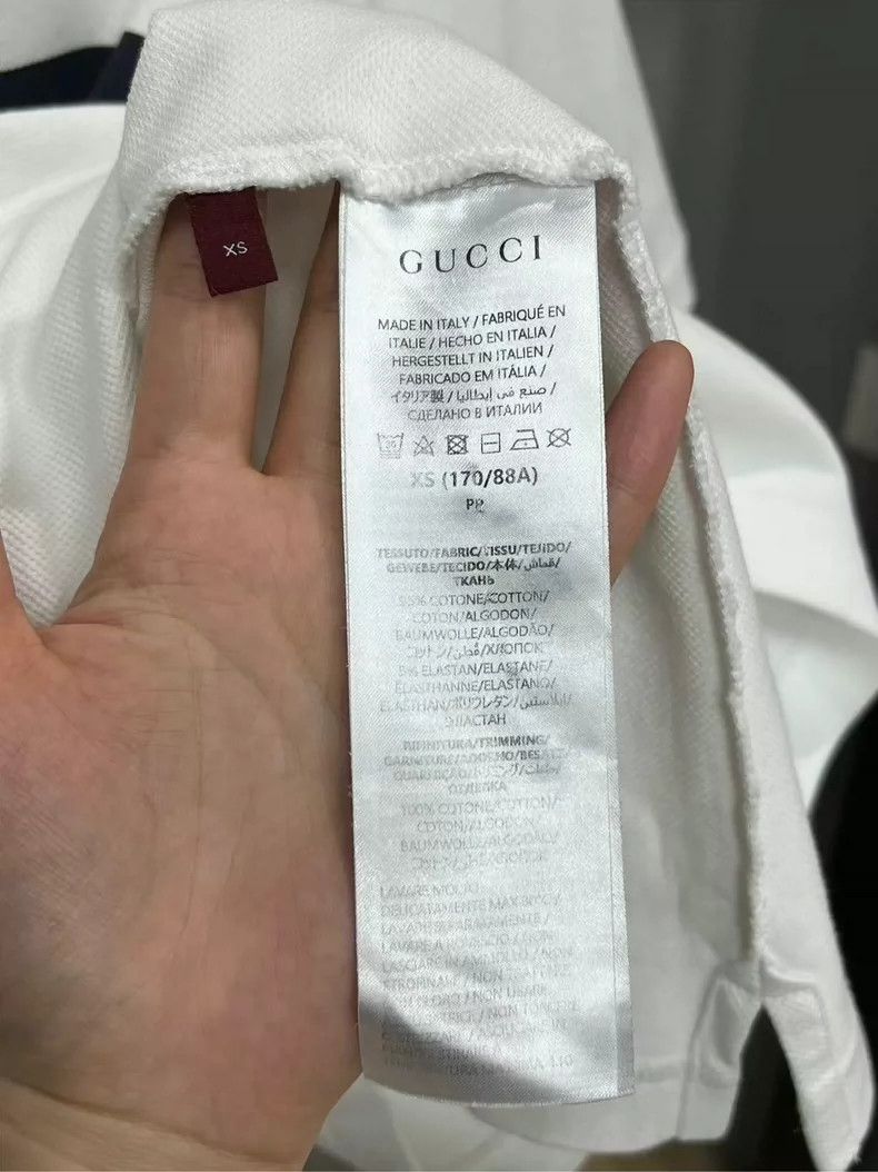 Gucci Gucci New Style Slogan Polo Shirt Size US XS / EU 42 / 0 - 4 Thumbnail