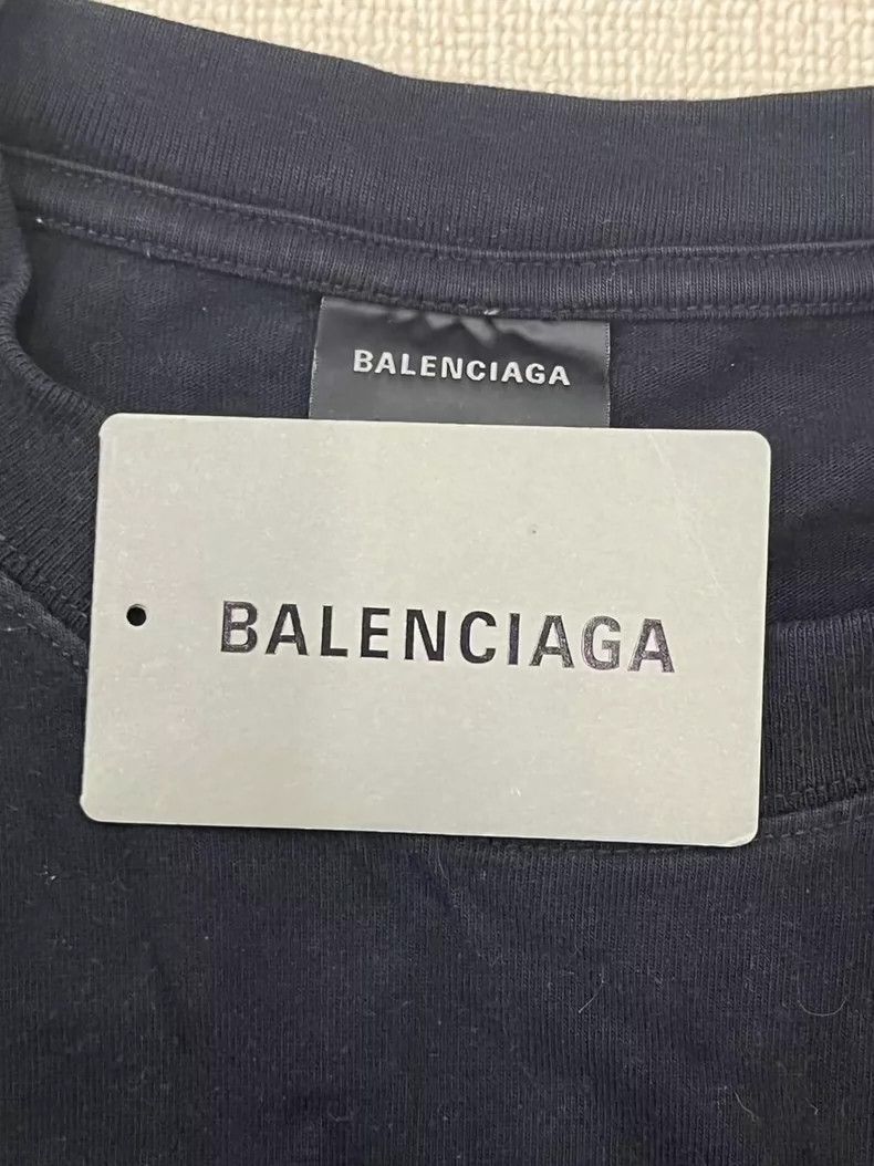 Balenciaga Balenciaga Logo Print Vintage Short Sleeve T-shirt Size US S / EU 44-46 / 1 - 3 Thumbnail