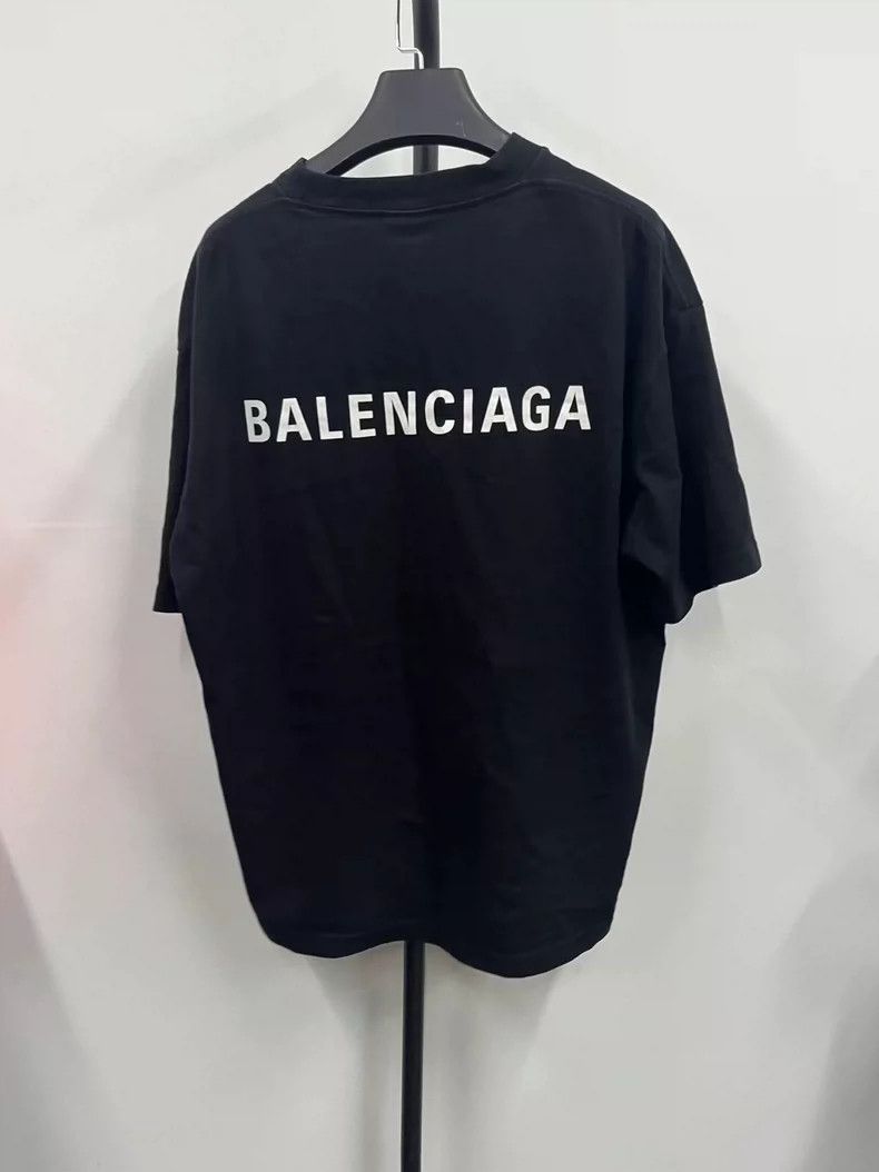 Balenciaga Balenciaga Logo Print Vintage Short Sleeve T-shirt Size US S / EU 44-46 / 1 - 2 Thumbnail