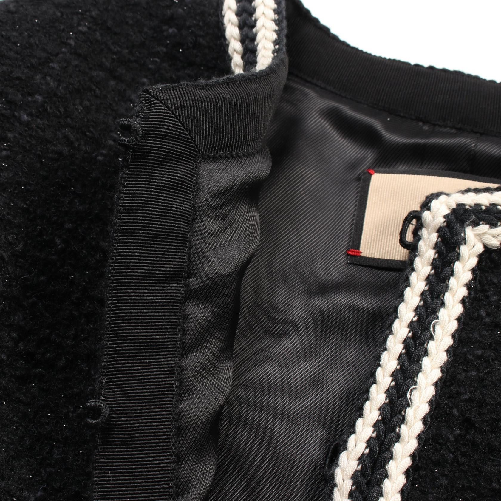 Gucci Gucci Gucci No Collar Jacket Wool Outerwear Leather Outerwear 761818 Size ONE SIZE - 9 Thumbnail