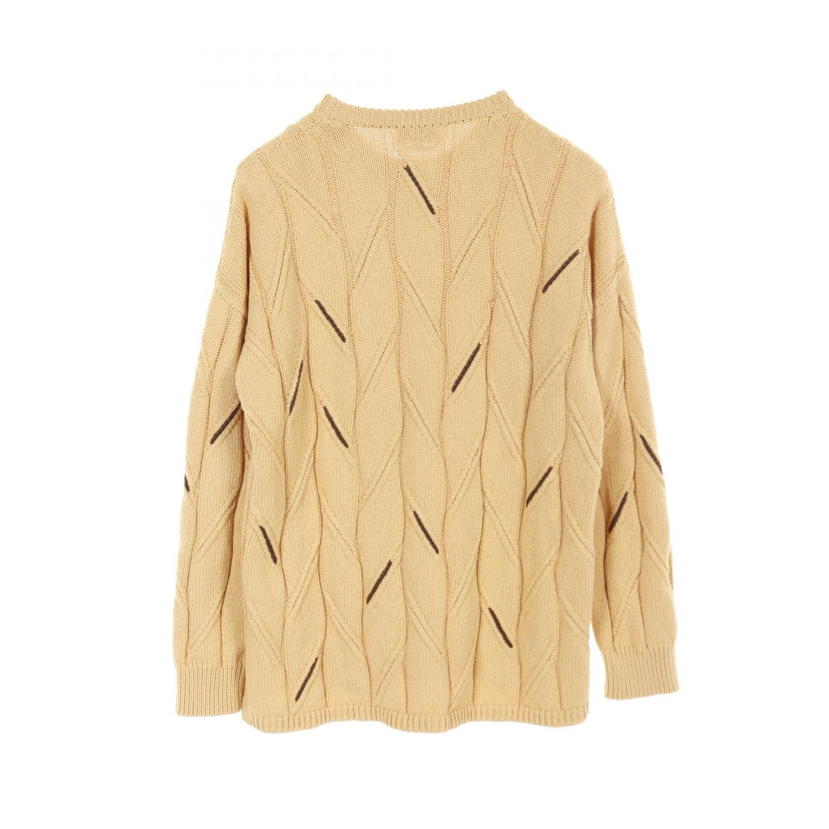 Hermes Hermes Hermes Knit Cotton Cashmere Knitwear Cotton Tops Size ONE SIZE - 2 Thumbnail