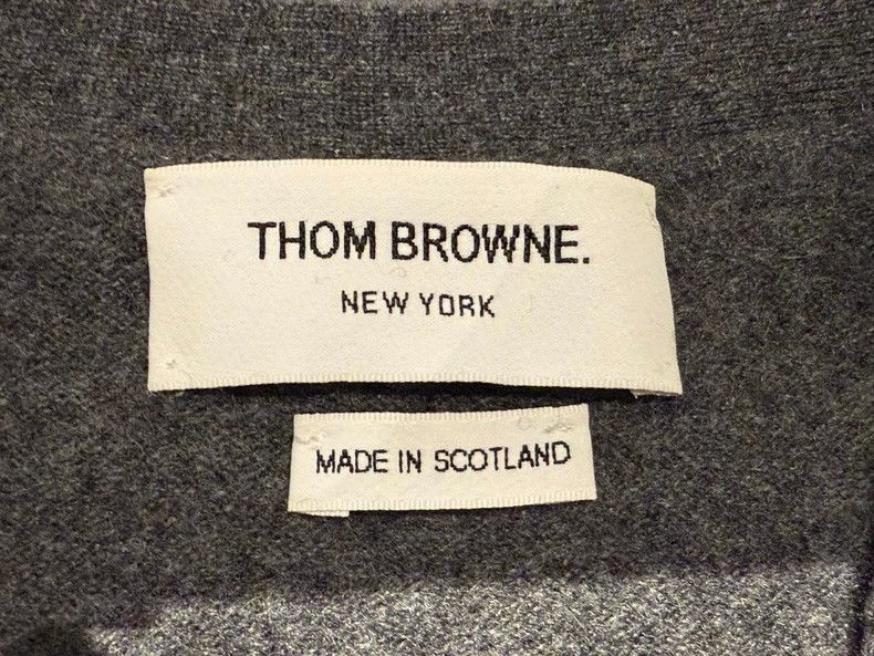 Thom Browne Thom Browne Cashmere Cardigan Sweater-dmc Size US M / EU 48-50 / 2 - 4 Thumbnail