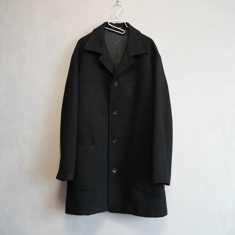 Yohji Yamamoto Yohji Yamamoto Black Long Jacket-dmc Size US M / EU 48-50 / 2 - 2 Thumbnail