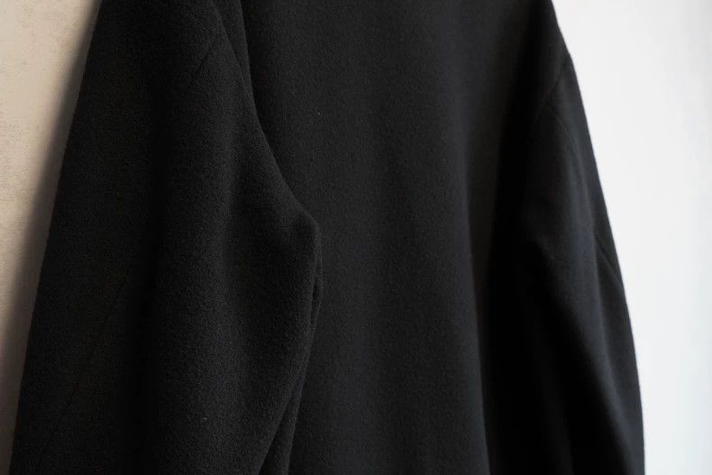 Yohji Yamamoto Yohji Yamamoto Black Long Jacket-dmc Size US M / EU 48-50 / 2 - 6 Thumbnail