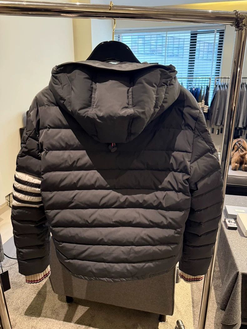 Thom Browne Thom Browne Classic Down Jacket Gray-dmc Size US XS / EU 42 / 0 - 2 Thumbnail