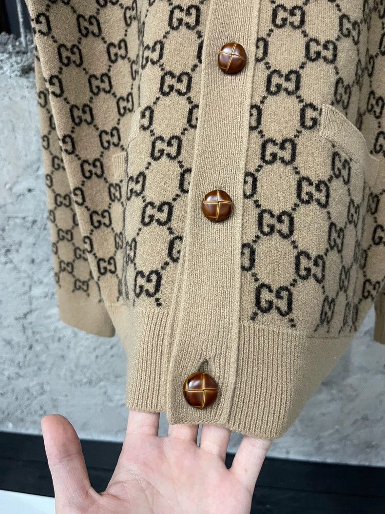 Gucci Gucci Logo Wool Jacket for Women-dmc Size US S / EU 44-46 / 1 - 5 Thumbnail