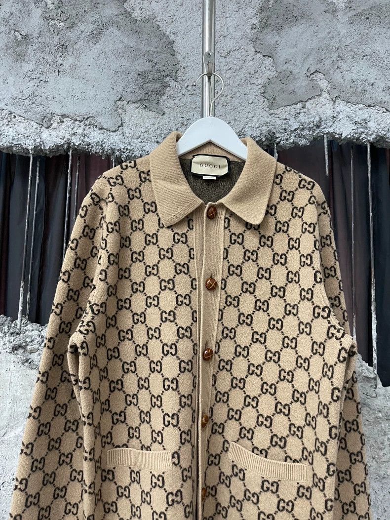 Gucci Gucci Logo Wool Jacket for Women-dmc Size US S / EU 44-46 / 1 - 3 Thumbnail
