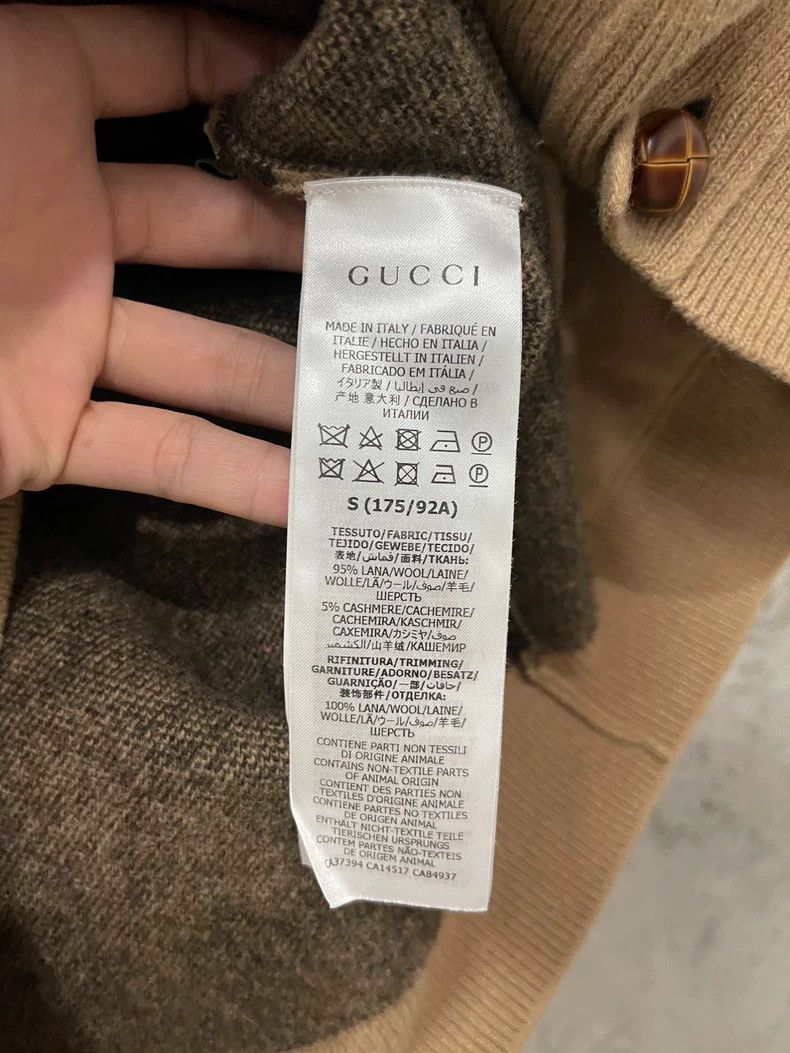 Gucci Gucci Logo Wool Jacket for Women-dmc Size US S / EU 44-46 / 1 - 7 Thumbnail